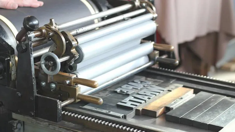دستگاه چاپ افست روی فلز