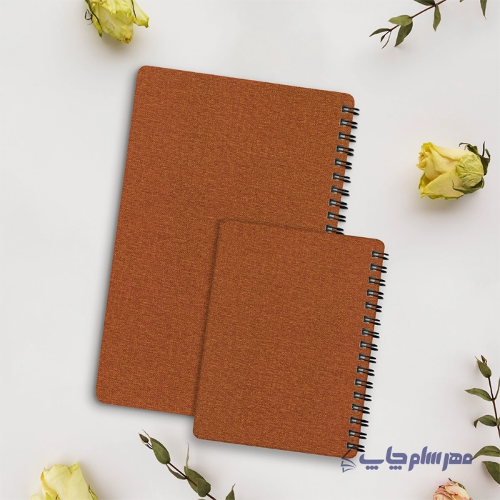 دفترچه یادداشت آجری دفترچه یادداشت تبلیغاتی