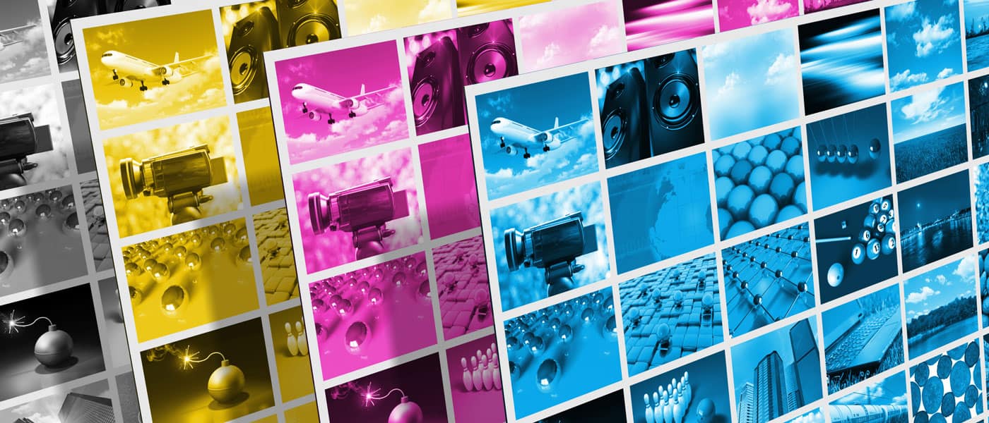 اهمیت مد رنگ CMYK طراحی کاتالوگ