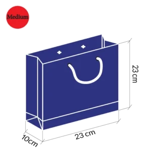 طراحی و چاپ ساک دستی تبلیغاتی عمودی