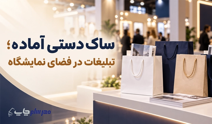 ساک دستی آماده تبلیغاتی